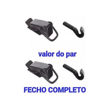 Imagem de Fecho Cofre Capo Motor Interno Cabine+ Gancho 608/1214/1620 - Cavallar
