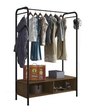 Imagem de Guarda Roupa Closet Modulado Milão Preto Demolição