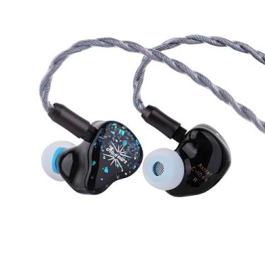 Imagem de Linsoul Kiwi Ears Astral 1DD+6BA Hybrid in Ear Monitor, Fones de ouvido com fio, HiFi Studio Gravação e Mixagem, IEMs portáteis para jogos para engenheiros de música profissionais audiófilos (azul)