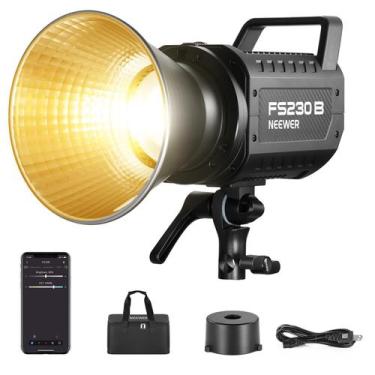 Imagem de Luz de vídeo LED Neewer FS230B 230W Bi Color COB 110000lux