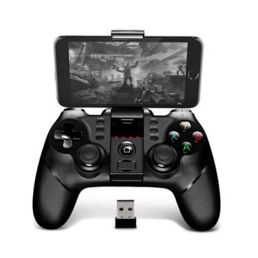 Imagem de Controle Gamepad 9076 Bluetooth para IOS , Android, PC - IPEGA