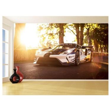Imagem de Papel De Parede Carro Ford Gt Esportivo Lemans 3,5M Car81 - Você Decor