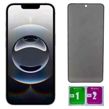 Imagem de Pelicula de vidro 3D privacy compatível para IPhone 16e - playcases