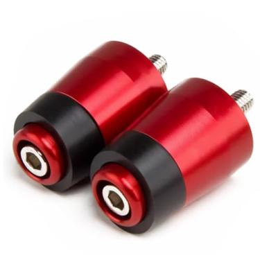 Imagem de 1 Par De Punhos De Guidão De Motocicleta End Handle Bar Cap End Plug Compatível Para Kymco Xciting 250 300 400 400i 400s 500 550 Acessórios De Aperto De Alça De Motocicleta, Black