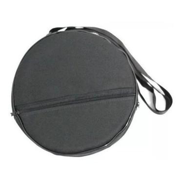 Imagem de Capa Para Pandeiro Luxo 12 Pol. Redonda Ziper Lateral E Alça