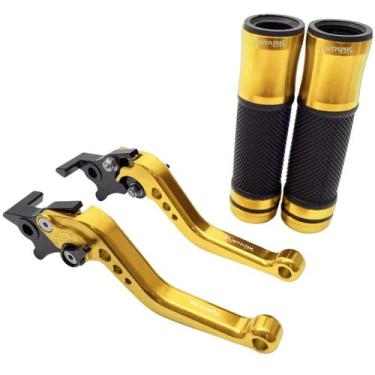 Imagem de Kit Manete Manopla Esportivo Dafra Citycom 300 Citycom300 - Stark Race