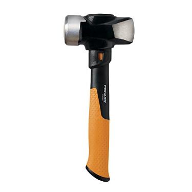 Imagem de Fiskars Martelo de taco IsoCore de 1,3 kg, 28 cm, 750910-1001, laranja/preto