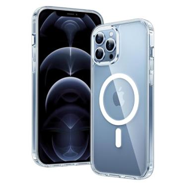 Imagem de BEMMY Capa Capinha Para iPhone, Capa Para iPhone 16Pro Max Compatível com Mag-safe Transparente