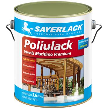 Imagem de Verniz Poliulack Brilhante Natural 3,6L Sayerlack