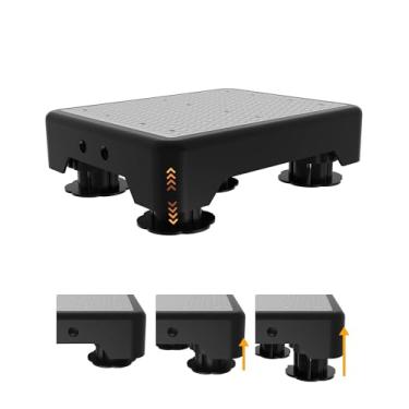 Imagem de TENGYI Banco Ajustável Para Adultos, Bancos Crianças, Plataforma De Segurança Antiderrapante Com Capacidade 272 Kg Idosos E Carrinhos Portáteis Auxílio Escadas, Mesa Cabeceira, Cozinha, Chuveiro, Ci