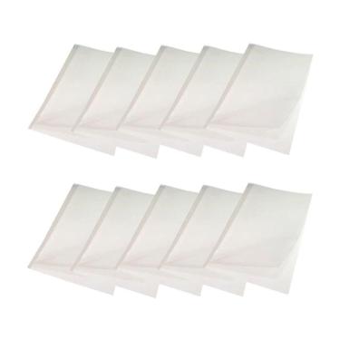 Imagem de Kit 50 Capas De Encadernação Térmica Até 10 Folhas A4 Branca