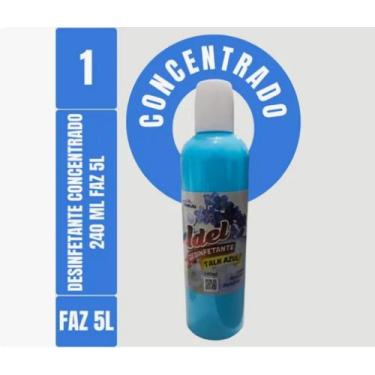 Imagem de Desinfetante Concentrado Idel 240ml - Perfumado - Talk Azul