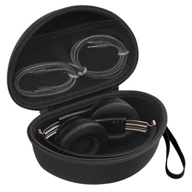 Imagem de STUKCAZE Capa de fone de ouvido portátil para Beats Studio Pro/3, capa de armazenamento de fone de ouvido com bolso grande para cabos