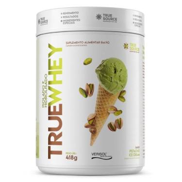 Imagem de True Whey Protein Isolado Pistache Ice 418g - True Source