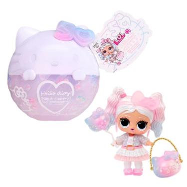 Imagem de Boneca LOL Surprise Hello Kitty Crystal Cutie - 50º Aniversário