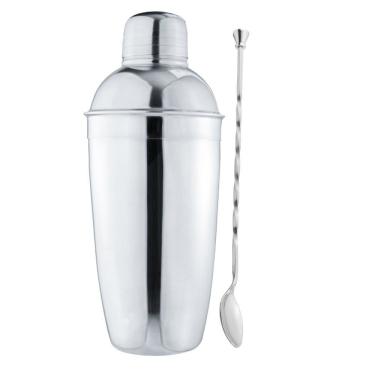 Imagem de Kit Coqueteleira Plasvale Inox