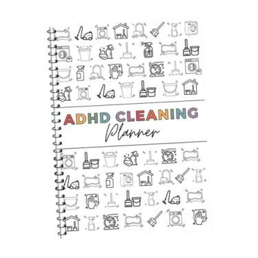 Imagem de Milageto Cronograma do plano de limpeza, ferramenta de limpeza e organização, melhoria flexível conveniente da casa, Organizador mensal diário semanal