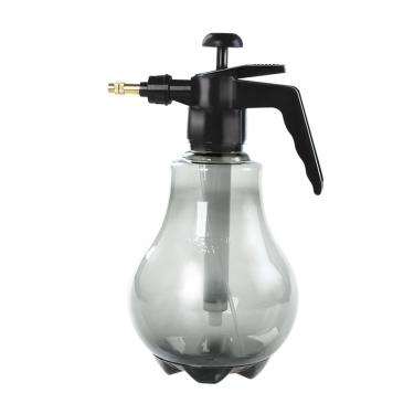 Imagem de Garraqueiro de pulverização de pressão da planta Grande capacidade de 1,5L de pulverizador de rega de bico ajustável para uso ao ar livre de jardim em casa, feito de material para (Cinza esfumaçado)