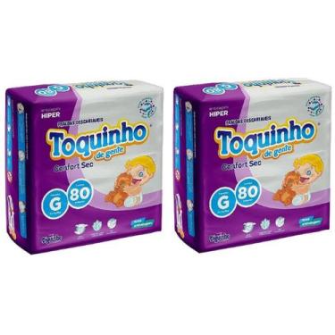 Imagem de Kit Fralda Toquinho Confort Sec Hiper (Dia & Noite) Tam G - ATACADO BA