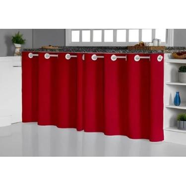 Imagem de Cortina Para Pia de Cozinha e Área de Serviço Oxford Protege e Esconde