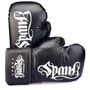 Imagem de Luva de Boxe e Muay Thai Spank Preto Infantil - 6oz