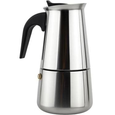Imagem de Cafeteira Italiana Expresso 200ml em Inox Para 4 Xícaras - Albema