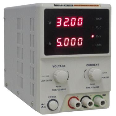 Imagem de Fonte de Alimentação DC 5A 4 Dígitos Duplo HF-3205S  - HIKARI