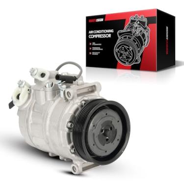 Imagem de Torchbeam Compressor de ar condicionado AC 158357 com embreagem compatível com 2007-2013 328i, 2009-2013 328i xDrive, 2006 325i, 2008-2013 128i, M3, 2007-2008 328xi, 2008-2008-2008 010 5 28i