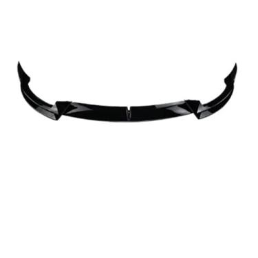 Imagem de Kit de pá dianteira para para-choque dianteiro, compatível com Tesla Model 3 2017-2023, compatível com o Model Y 2017-2024, kit de divisor de spoiler de carroceria(3-black)