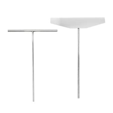 Imagem de predolo Kit Espalhador e Virador de Crepe Espalhador de Massa para Panquecas Utensílio de Cozinha Máquina de Crepes em Formato de T para Sala de Jantar Lanche, Torneira de 13 Cm de