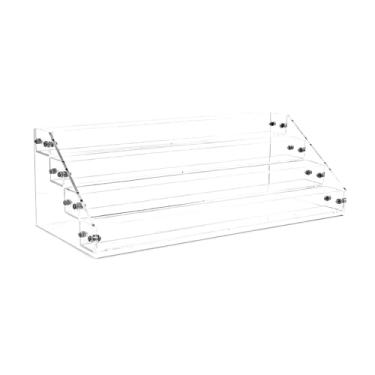 Imagem de predolo Organizador de esmaltes, suporte para esmaltes, prateleira para armazenamento de, suporte para batom para lojas, armários para batom, bancadas, 4 Níveis