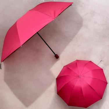 Imagem de Guarda Chuva Compacto Automático Abre e Fecha com Blackout Interno - G