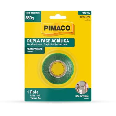Imagem de Pimaco Fita Dupla Face Acrilica 19MMX2M - Cód. 970917