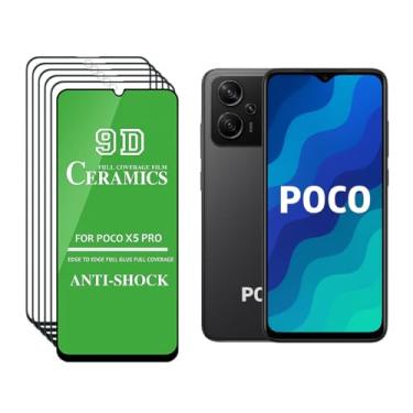 Imagem de 6 Películas de Cerâmica 9D Para Todos Modelos Poco: C50 C51 C61 F4 F6 F5 M2 M3 M6 X5 X6 PRO PLUS (C3)