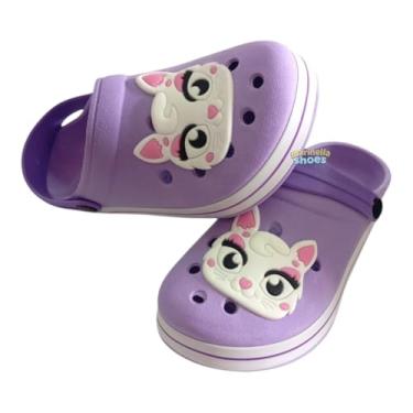 Imagem de Sandália Fechada Marie Leve Gatinha Confortável (Lilás, BR, Adulto, Faixa Numérico, 35, 36)