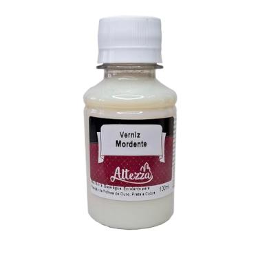 Imagem de Verniz Mordente Para Folheação Ouro Prata Cobre Altezza 100ml Acabamento Brilhante