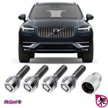Imagem de Kit Parafuso Trava Antifurto Roda Volvo XC70 XC90 Original - MCGARD