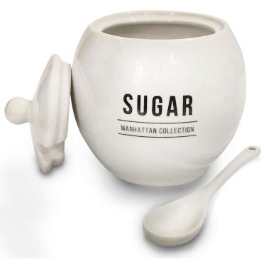 Imagem de Açucareiro Elegância De Porcelana Durabilidade Em Sua Mesa