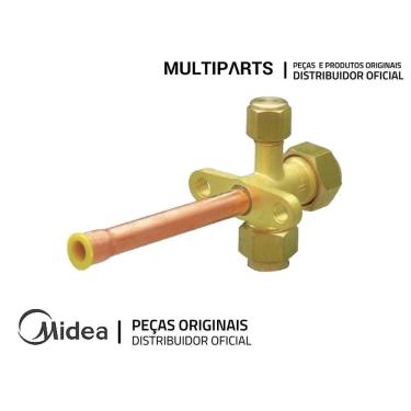Imagem de Valvula Serviço Ar-Split 3/8 - 07404038 Midea - 38Kqg09S5