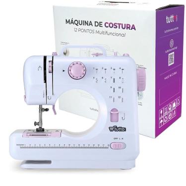 Imagem de Máquina De Costura 12 Pontos Multifuncional Bivolt Mcp-200