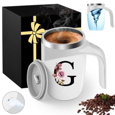 Imagem de Copo de bebida MNZZ Caneca de aço inoxidável com agitação magnética