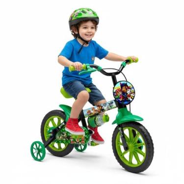 Imagem de Bicicleta Infantil Aro 12 Para Crianças Patrulha Canina Rocky - Nathor