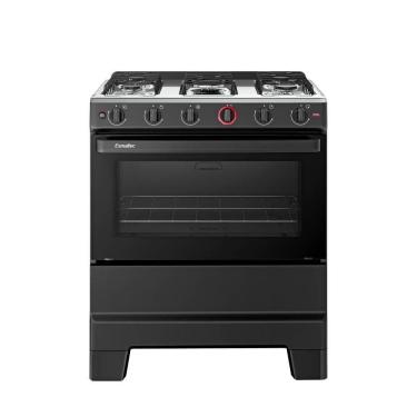 Imagem de Fogão Esmaltec Ideal Super 5 Bocas Preto Bivolt 0104002937