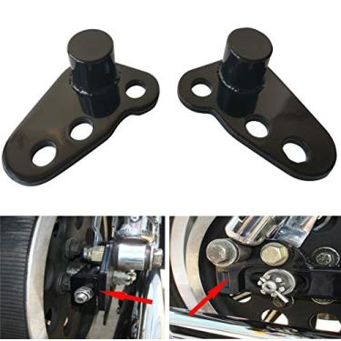 Imagem de Motobiker Kit de rebaixamento ajustável compatível com Harley-Davidson 2002-2015 kit de rebaixamento ajustável Electra Glide + Street Glide + Ultra Glide + Road Glide + Road Glide