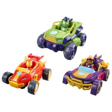 Imagem de Boneco Marvel Iron Man and his Awesome Friends  - 2 em 1 Armadura e Ve