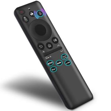 Imagem de Substituição para controle remoto de TV Samsung, para todos os controles remotos Samsung 2019-2025 para Smart TV com controle de voz. Sem célula solar/carregador