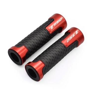 Imagem de GRJQRKHZ Punhos de guidão de motocicleta para K&awasaki Z750 2007-2012 Extremidades do punho do guidão de motocicleta, acessórios de liga de alumínio