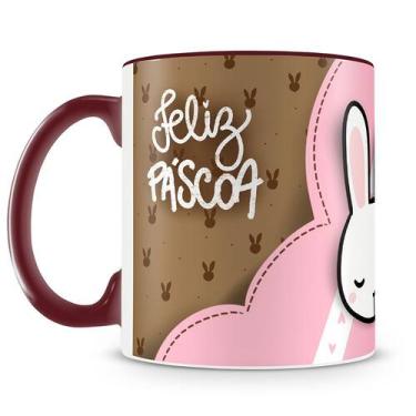 Imagem de Caneca Personalizada de Páscoa - Modelo 10 - 325 ml - Amo Canecas
