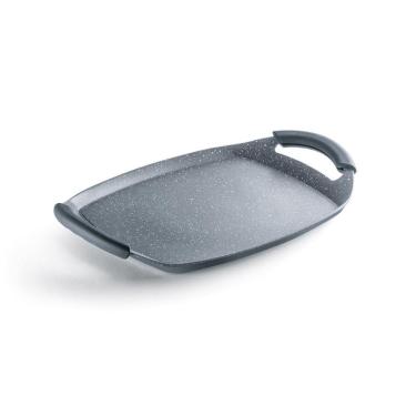 Imagem de Grill Chapa Hercules Antiaderente Ceramica Indução Com Alça