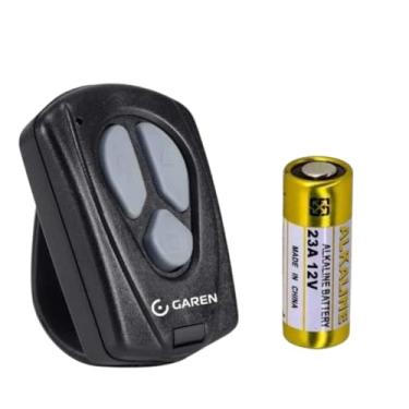 Imagem de Controle Remoto Para Portão Controle Tx New + Pilha Extra Garen PPA AGL PECCININ IPEC Tx New 433mhz